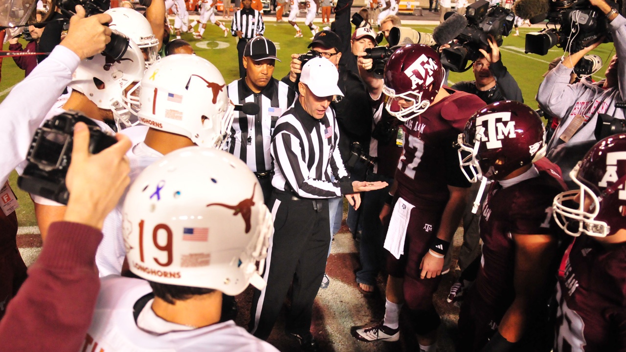 Aggies edge Longhorns in annual renewal of old rivalry