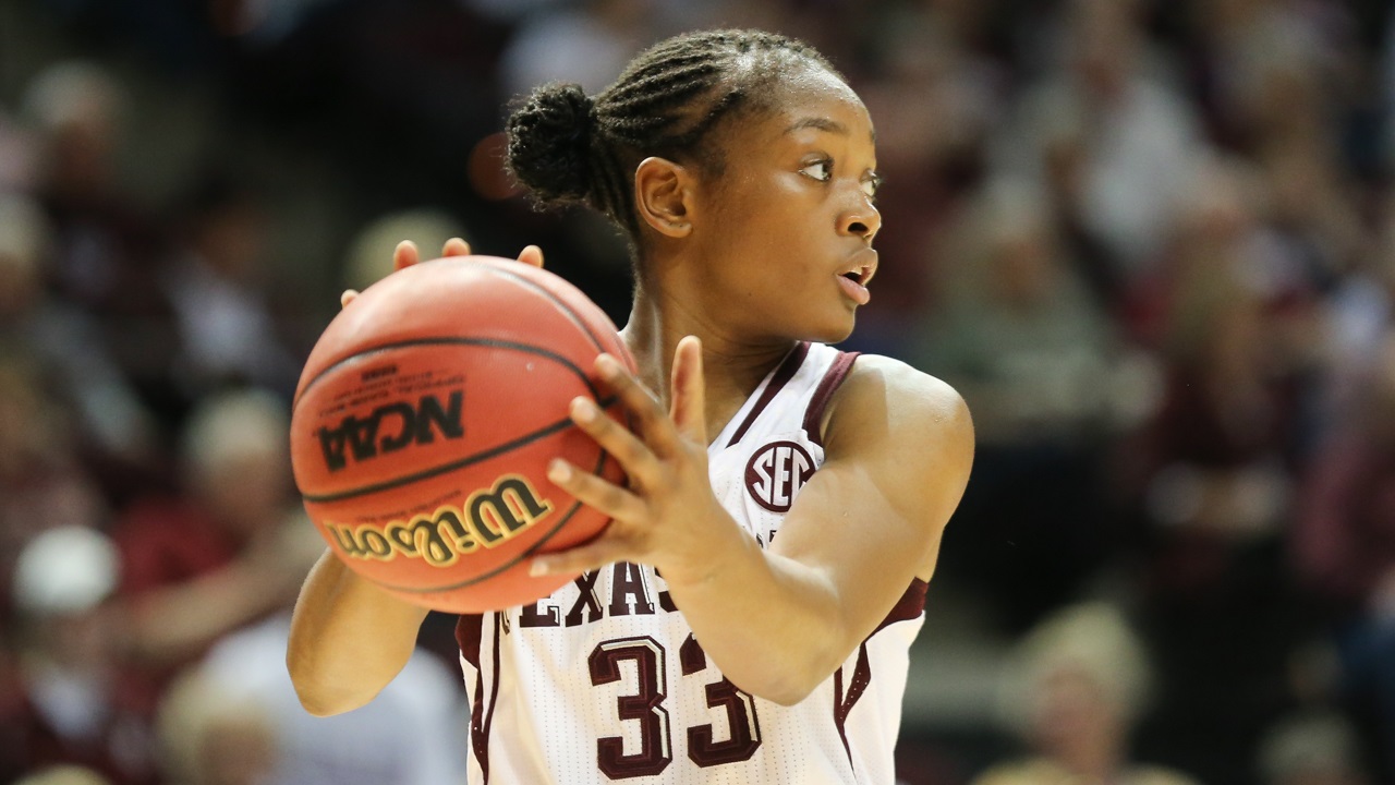 1on1 Postgame with Courtney Walker after 8654 win over Auburn TexAgs