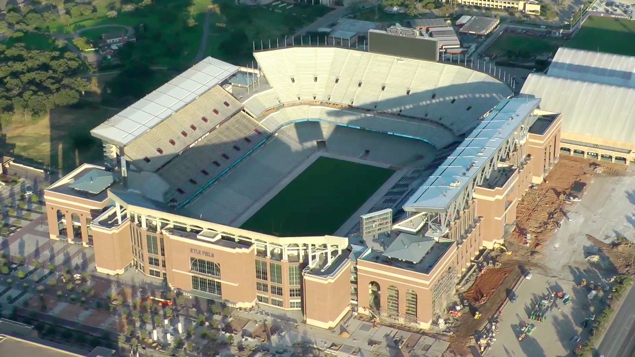 37 days and counting A new aerial view of Kyle Field TexAgs