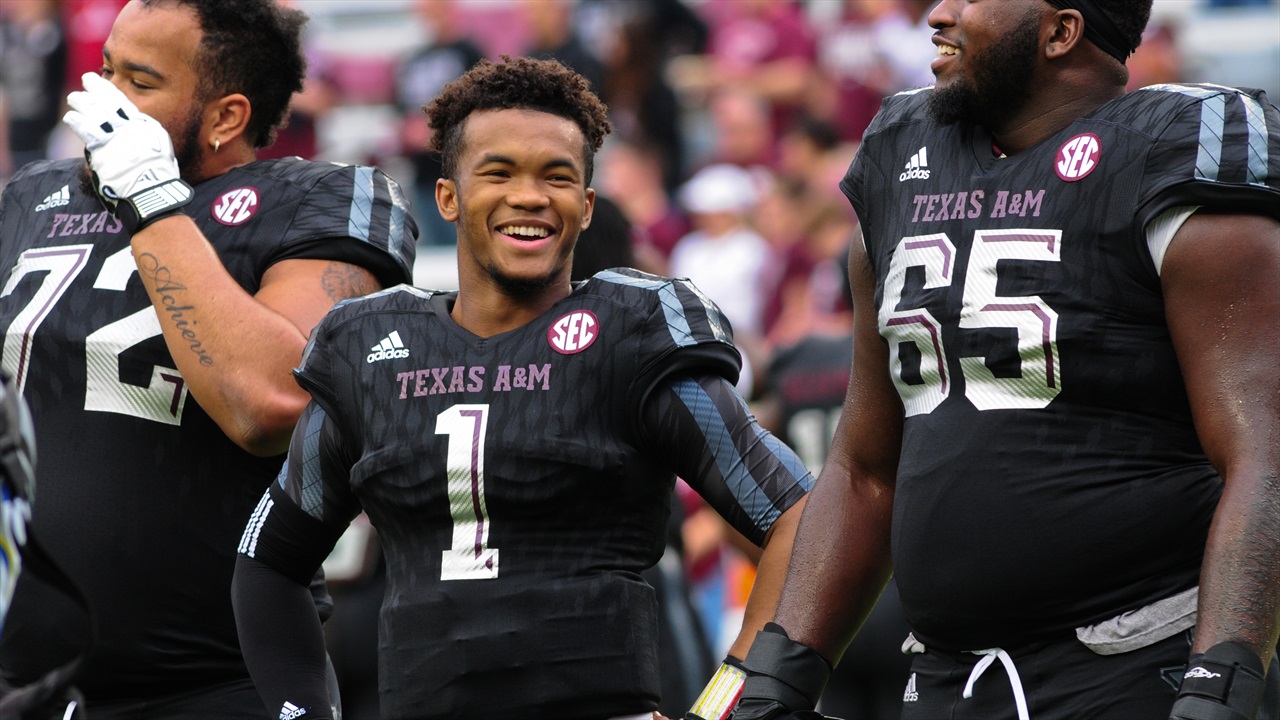 Kyler Murray Texas A&M Aggies College Football Maroon Men's Jersey