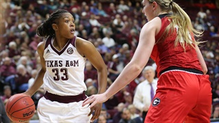 No. 16 A&M begins SEC play with 73-62 win over Georgia