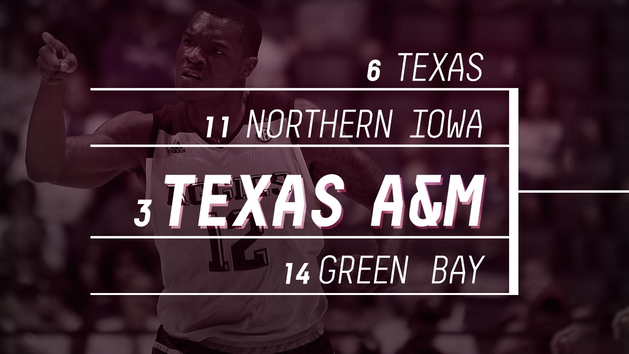 3) Texas A&M vs. (14) Green Bay