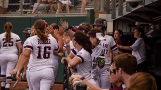 Softball: No. 11 A&M completes series sweep against Arkansas