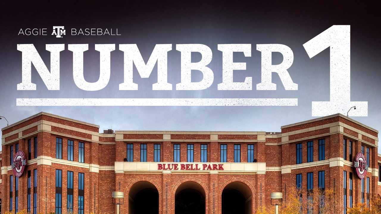 Texas A&M Baseball reaches No. 1 for second consecutive year | TexAgs