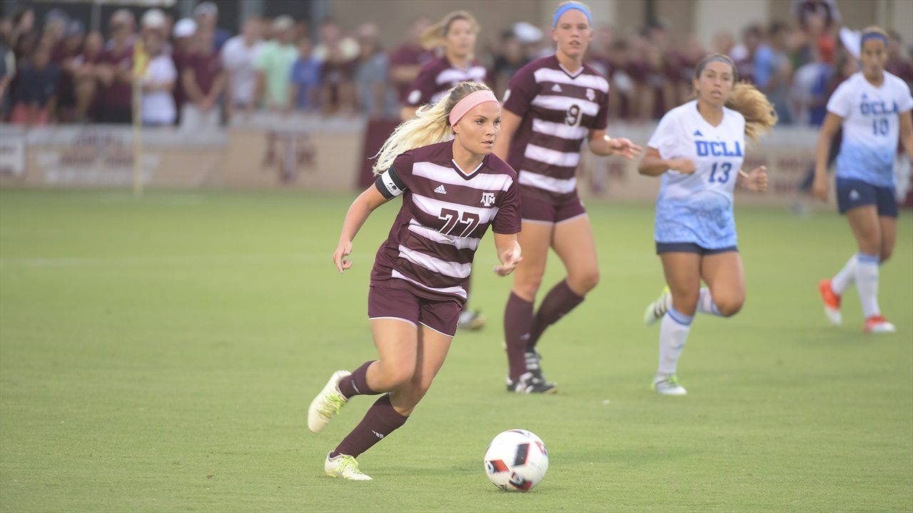 Texas A M Soccer Grinds Out Double Overtime Draw With Missouri 1 1 