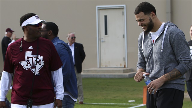 Kevin Sumlin, Mike Evans