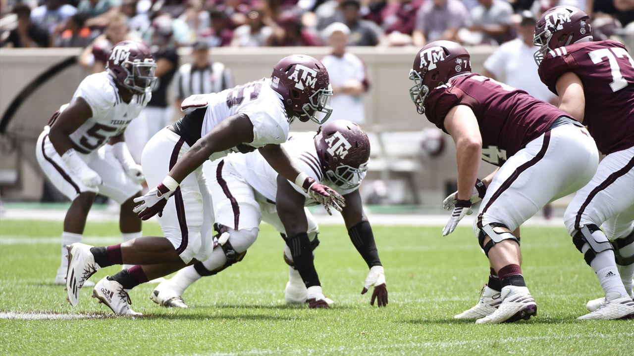 Football Photo Gallery Texas A&M's 2017 Maroon & White scrimmage TexAgs