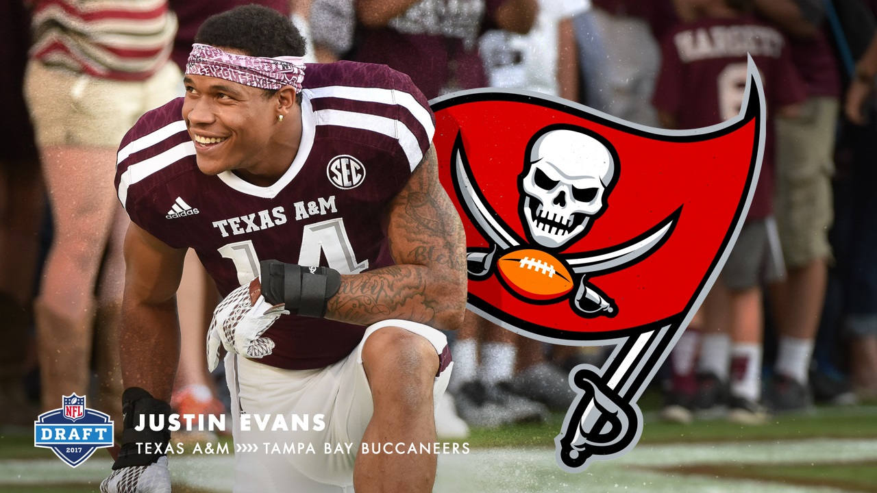 Round 2 - Pick 18: Justin Evans, S, Texas A&M (Tampa Bay Buccaneers) : r/nfl