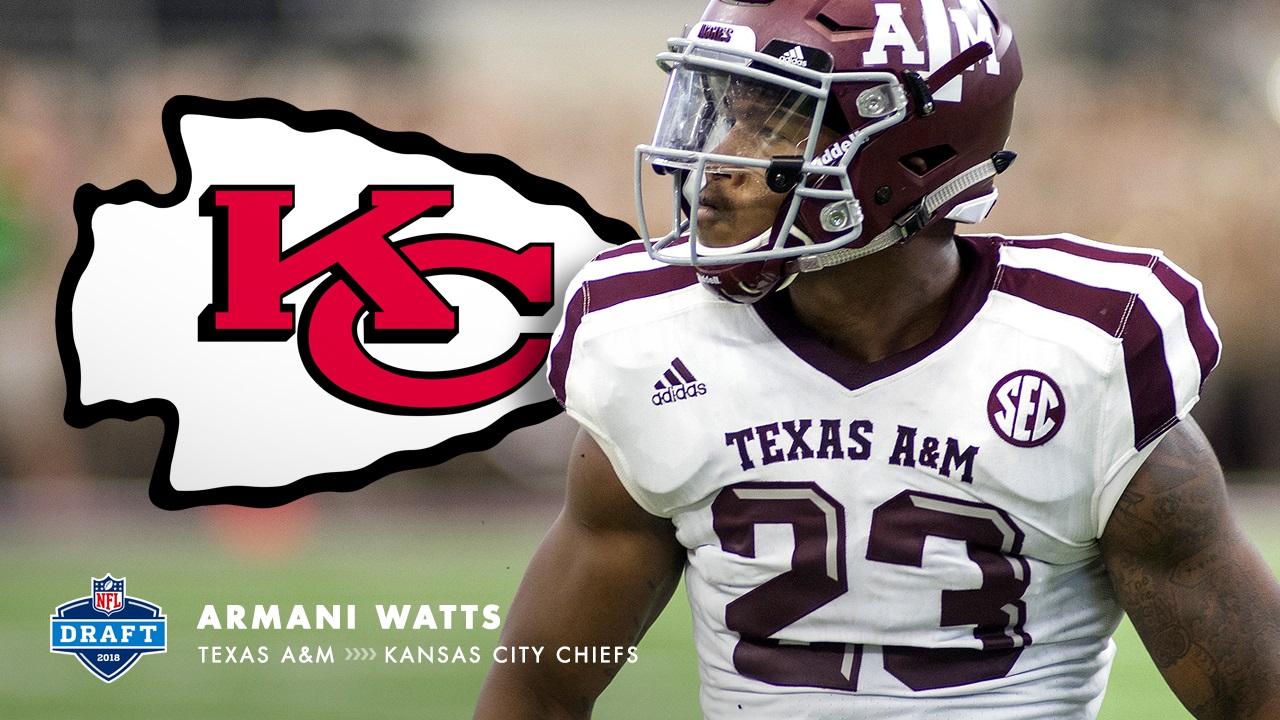 Armani Watts chosen by Kansas City in NFL Draft s fourth round