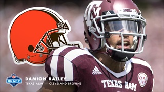 Damion Ratley picked by the Browns in 6th round of NFL Draft