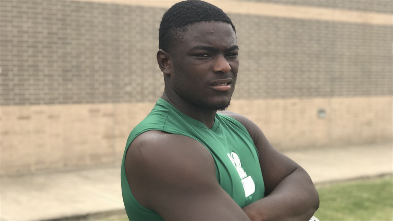 Marcus Stripling Mayde Creek DE Marcus Stripling talks Terry Price, upcoming plans | TexAgs