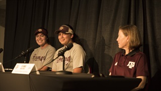 Jo Evans, Aggie Softball players excited to host College Station Regional