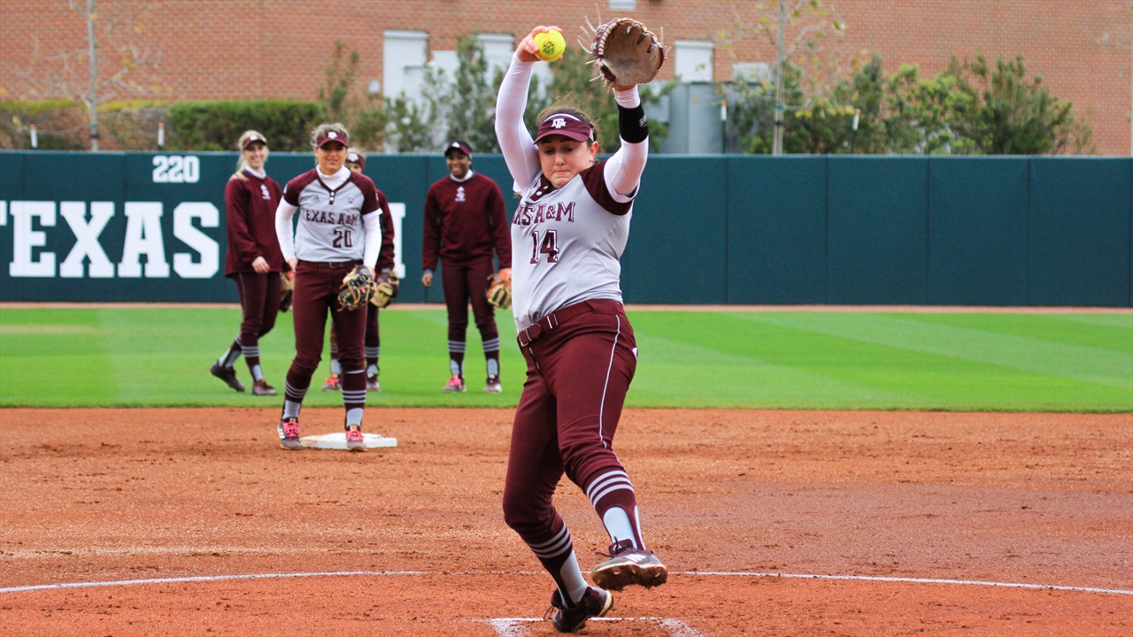 Texas A&M Softball falls to No. 6 Florida, 86, in series opener TexAgs