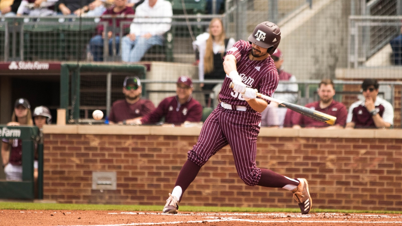 Dressed for success, No. 20 Aggies complete sweep of Miami (OH), 6-2