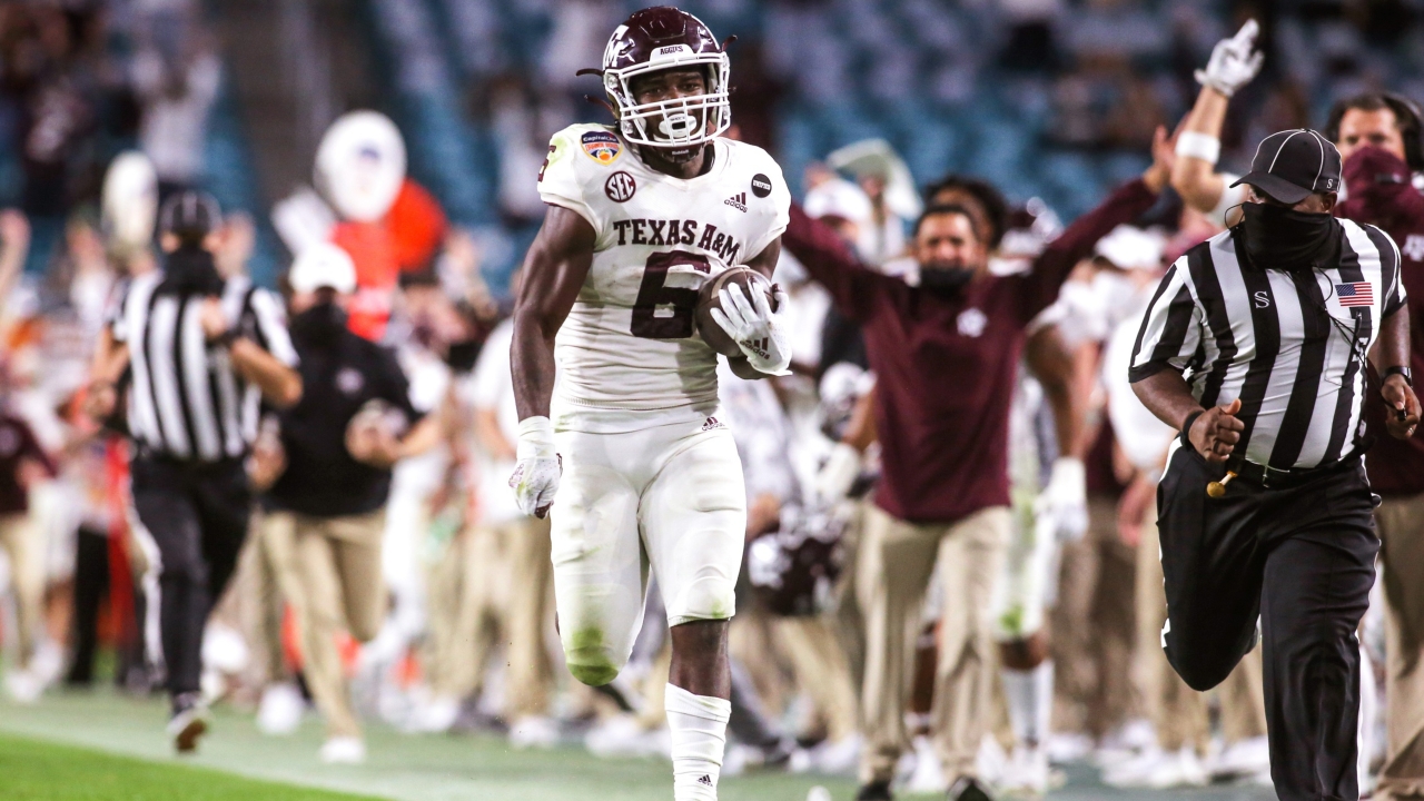 Achane's late explosion vaults Aggies to Orange Bowl win, bright future