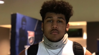 2023 Des Moines OL Kadyn Proctor dialed into to A&M's play, coaches