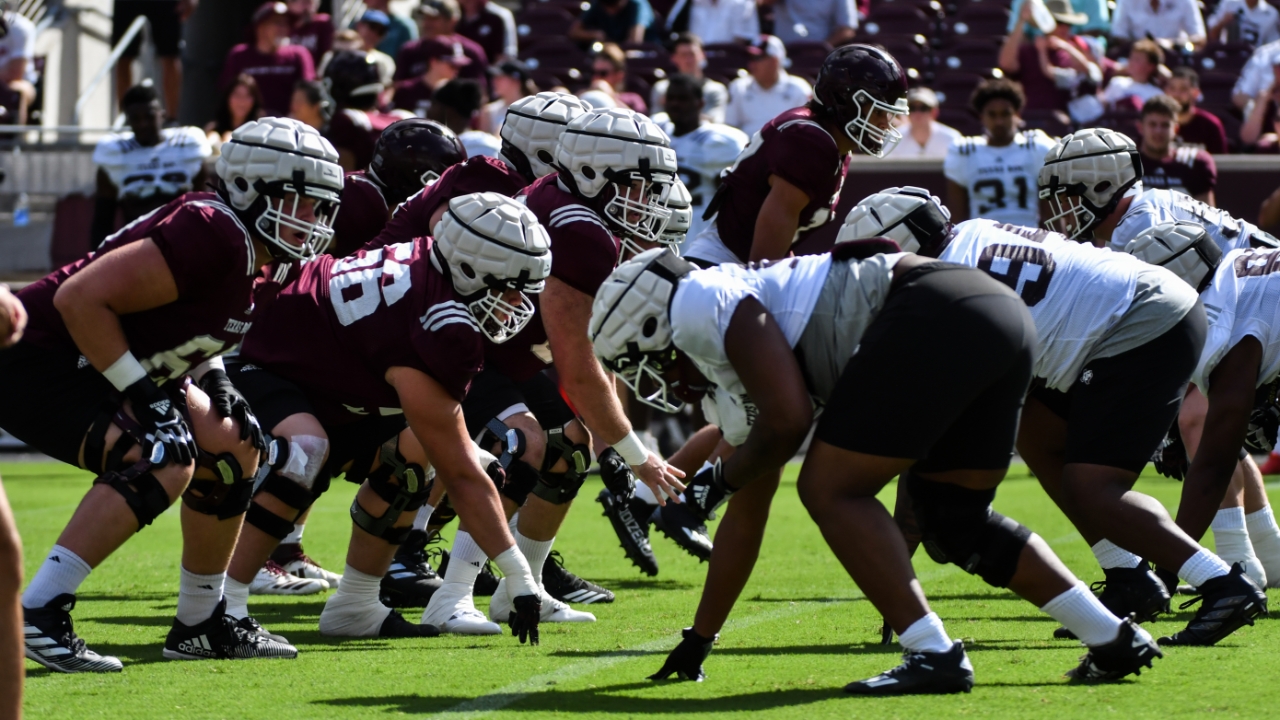 Photo Gallery Practice 3 of Texas A&M's 2021 Fall Camp TexAgs