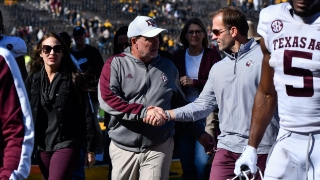 'I love being here': Jimbo Fisher emphatically quells LSU rumor