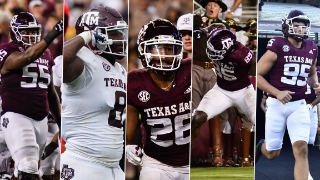 Five Aggies named All-SEC by league's coaches