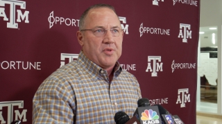 Press Conference: Williams, Aggies host Ole Miss on Tuesday night
