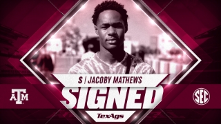 2022 Ponchatoula (LA) five-star S Jacoby Mathews signs with Texas A&M