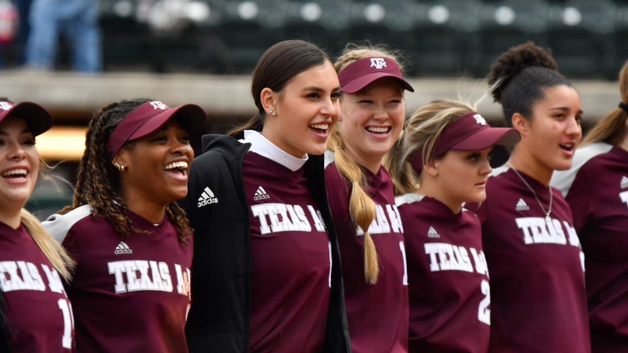 Photo Gallery Aggie Softball finishes 50 in the Texas A&M