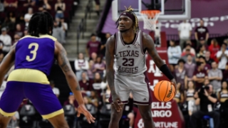 Aggies overcome slow start to beat Alcorn State in NIT opener, 74-62
