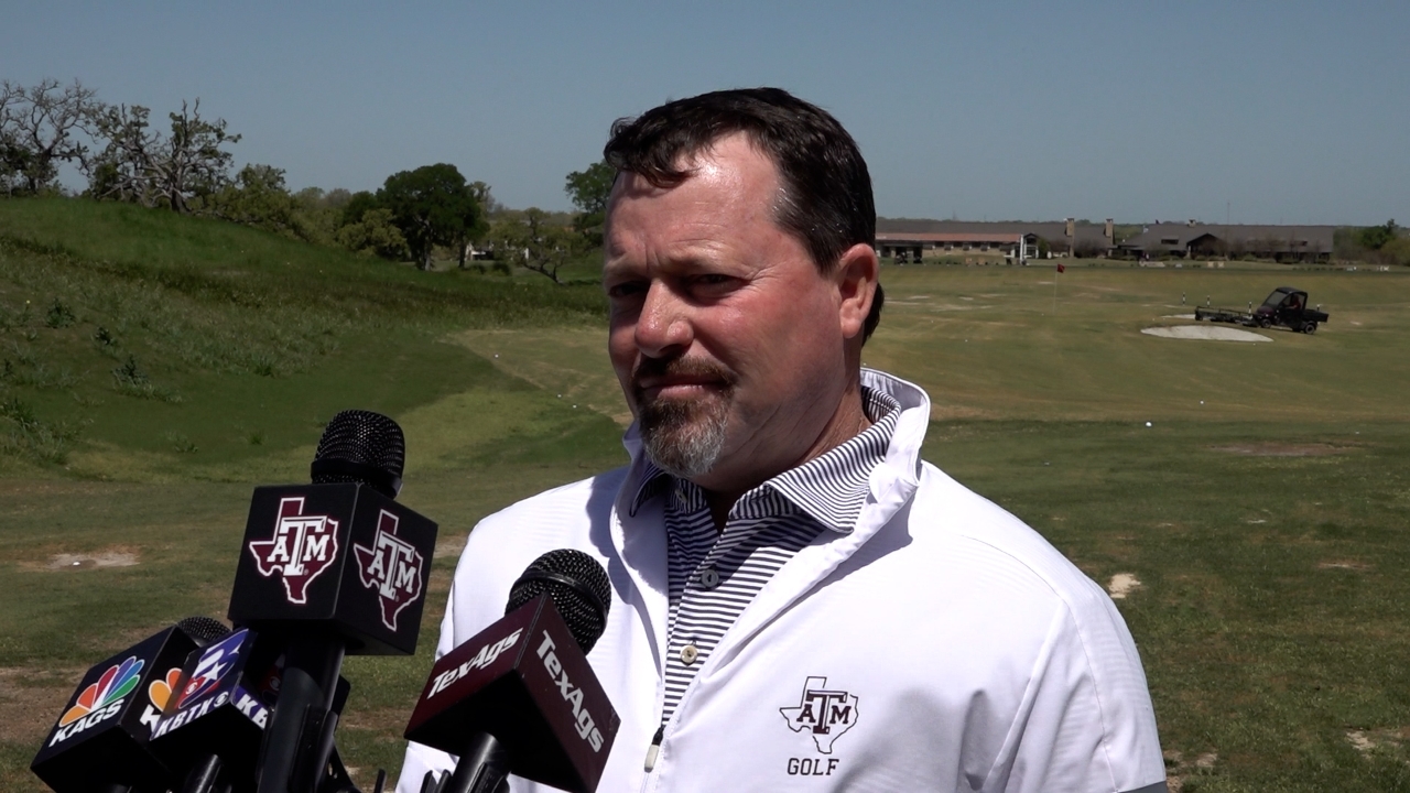 Press Conference Texas A&M golf hosts annual Aggie Invitational TexAgs