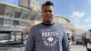 2024 DL Caleb Mitchell Irving impressed by A&M's football & academics