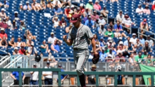 'Dirty' Dettmer dominates Domers as Aggies stay alive in Omaha, 5-1