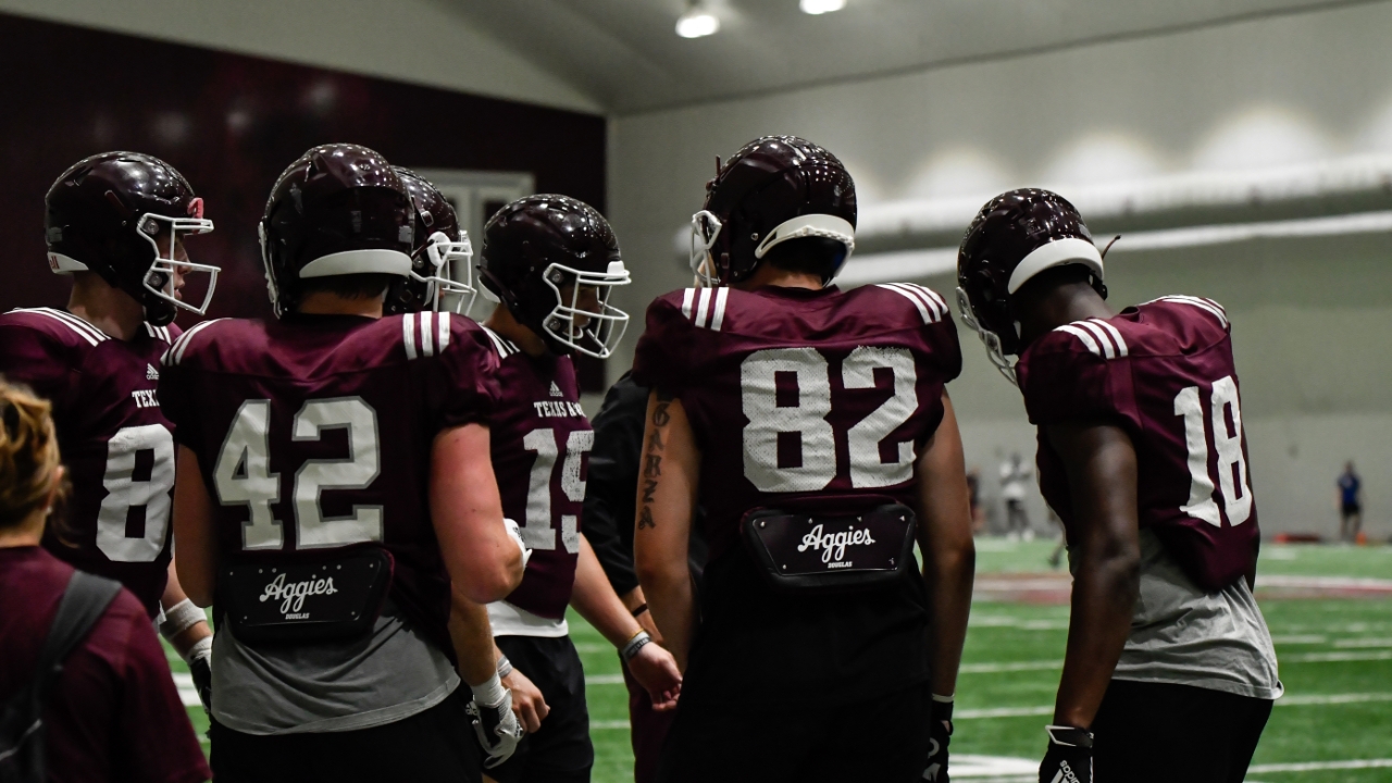 Photo Gallery Practice 3 of Texas A&M's 2022 Fall Camp TexAgs