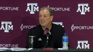 Press Conference: Aggies turn their attention to Appalachian State