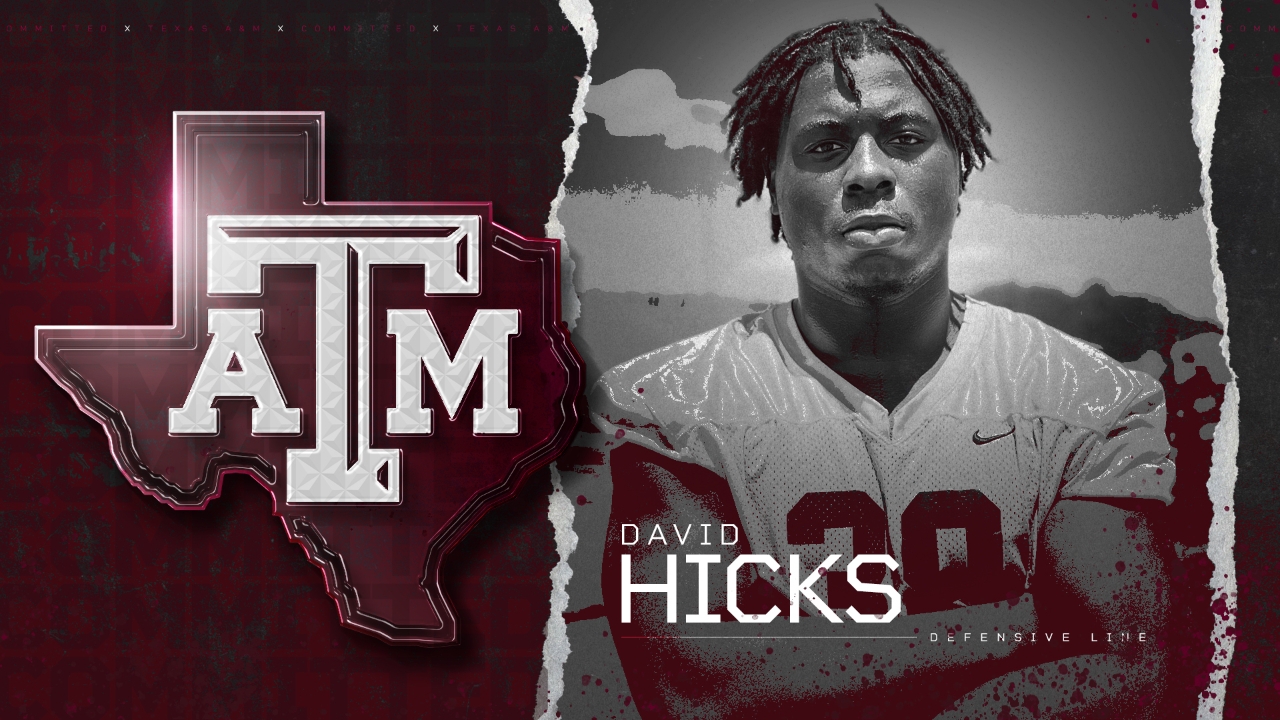 Texas A&M football recruiting: David Hicks, No. 1 DL prospect in 2023  class, commits to Aggies over Oklahoma 