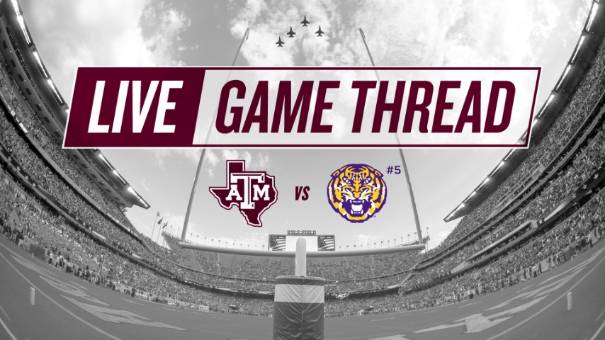 LIVE from Kyle Field: Texas A&M vs. No. 5 LSU