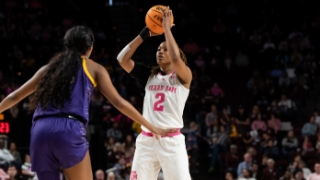 Unflinching Ags nearly upset No. 3 LSU in Sunday's BTHO Breast Cancer game