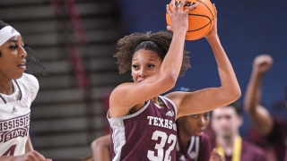 State-ment! Aggies upset Bulldogs, advance to SEC quarterfinals, 79-72