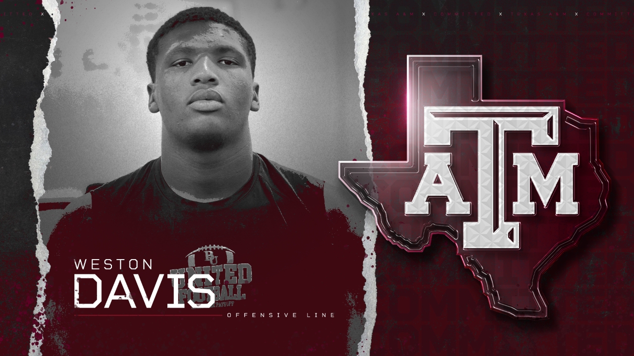 2024 Beaumont United OL Weston Davis commits to Texas A&M TexAgs