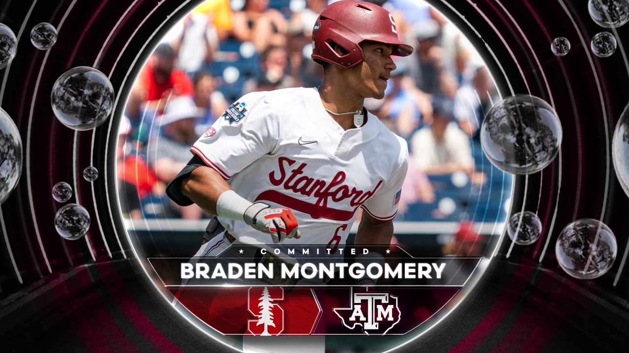 Stanford baseball star Braden Montgomery to transfer to Texas A&M