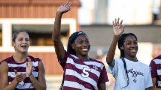 Senior MaKhiya McDonald enters 2024 as a veteran leader for A&M soccer