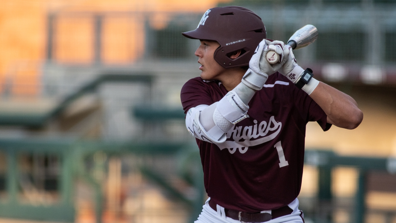 Aggie baseball to host Lance Berkman, Houston Baptist in midweek action