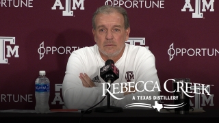 Press Conference: Fisher, Aggies ready to battle Mississippi State
