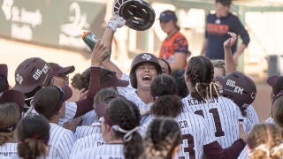 No. 17 Aggies claim series win in Starkville with doubleheader sweep