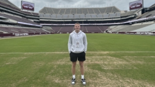 Lakota West (OH) LB Grant Beerman stopped by A&M last weekend