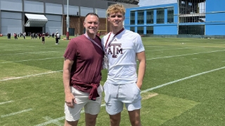'It was awesome': 2026 TE/ATH Mack Sutter gets first taste of Aggieland