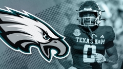 Philadelphia Eagles select Ainias Smith in the fifth round, 152nd overall