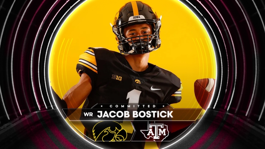 Texas A&M adds former Iowa WR Jacob Bostick via transfer portal