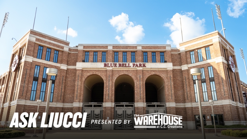 Ask Liucci: Blue Bell Park's big weekend, mascot madness & more