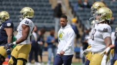 Rebuilding offensive line primary concern for Notre Dame in 2024