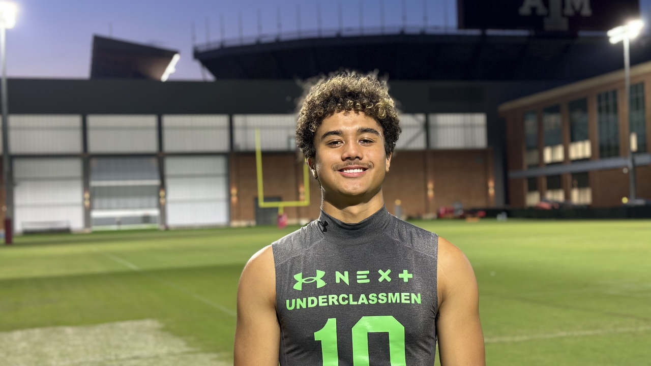 Draper (UT) Corner Canyon QB Helaman Casuga recaps trip to A&M | TexAgs