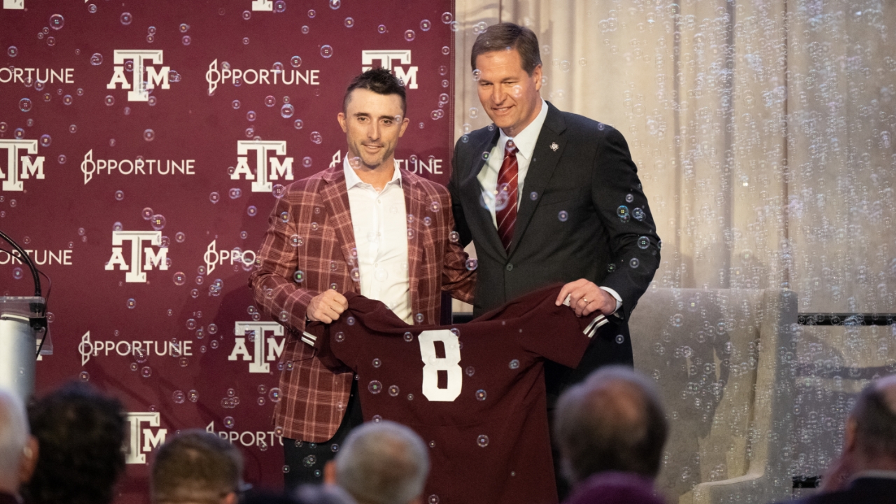 Photo Gallery: Michael Earley takes the reins of Texas A&M baseball ...